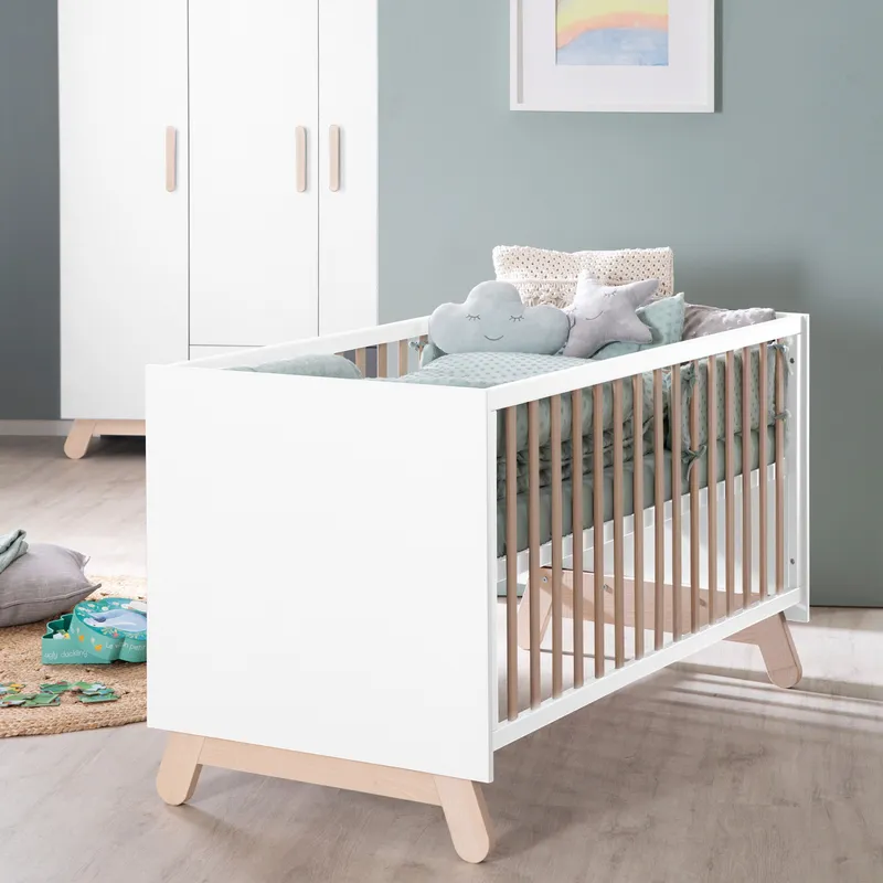 roba Roba Spannbettlaken Jersey, 70x140 cm Lil Planet frosty green – Produktbild 2 von 3