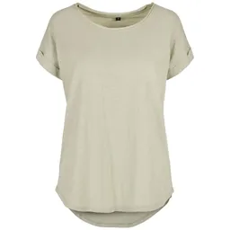 Build Your Brand Build Your Brand Build your Brand Damen Slub T-Shirt 56.0036 Gr. L soft salvia – Produktbild 1 von 1