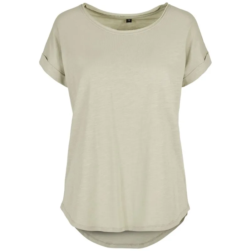 Build Your Brand Build Your Brand Build your Brand Damen Slub T-Shirt 56.0036 Gr. XS soft salvia – Produktbild 1 von 1