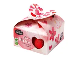 weltPartner WeltPartner Bio-Schoko-Nuss-Pralinen "Von Herzen", 84 g – Produktbild 1 von 1