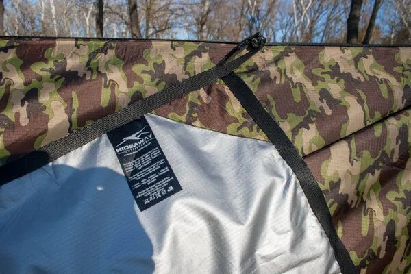 Hideaway Outfitters Hideaway Outfitters Hideaway UV Tarp 3 x 3 Meter, Zeltplane mit thermo Isolierung, Camouflage, – Produktbild 2 von 4