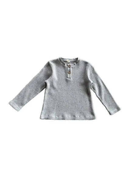 PETER JO PETER JO Langarmshirt Wendy, Grau, – Produktbild 1 von 4