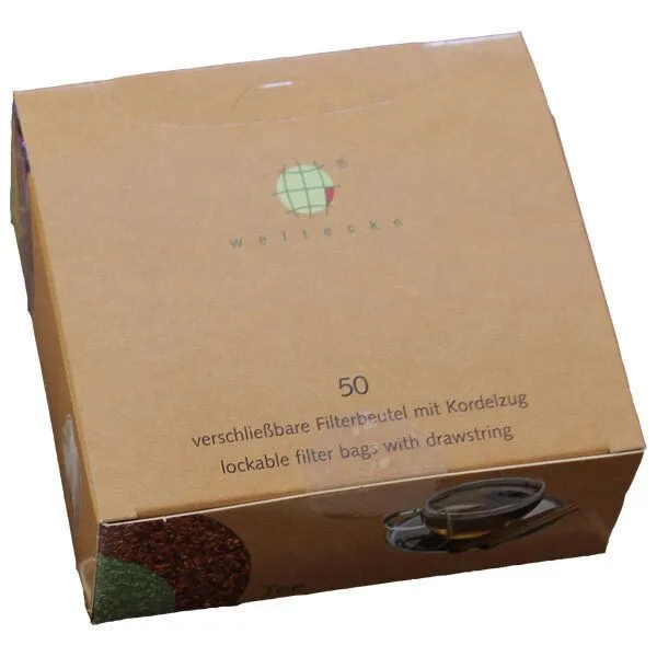 Weltecke Weltecke Teebeutel für Filtertee zum Selbstbefüllen – Produktbild 1 von 4