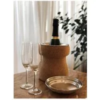 Kork-Deko Kork-Deko Wein- und Sektkühler in der Form eines Sekt-Korkens – Produktbild 1 von 1