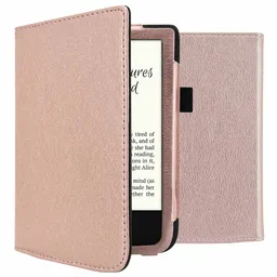 imoshion imoshion Vegan Leather Klapphülle für das Pocketbook Touch Lux 5 / HD 3 / Basic Lux 4 / Vivlio Lux 5 - Rosé gold – Produktbild 1 von 1