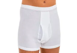 HERMKO Retro Boxer 3942 Bio-Baumwolle Pagen Schlüfer mit Eingriff Doppelripp sehr hoher Leib – Produktbild 1 von 1