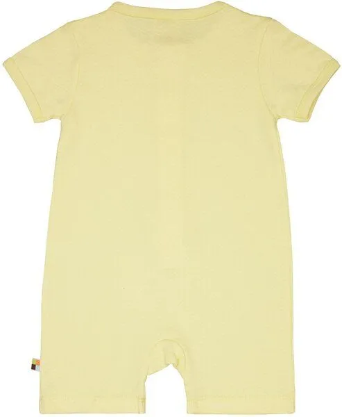 loud + proud loud + proud Babys & Kinder Spieler aus Musseline Jersey, GOTS-zertifiziert, Blonde(gelb), – Produktbild 2 von 2