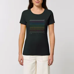 UNIPOLAR UNIPOLAR Physik T-Shirt Wellenlänge – Produktbild 1 von 1