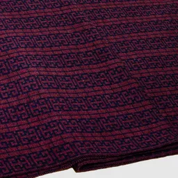 LANARTO slow fashion LANARTO slow fashion Schal Muster 'Peking' zweifarbig gestrickt aus Merinowolle – Produktbild 1 von 1