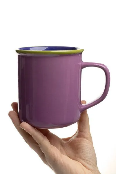 Tranquillo Tranquillo Tasse COLOURI – Steinzeug, Violett, – Produktbild 4 von 6