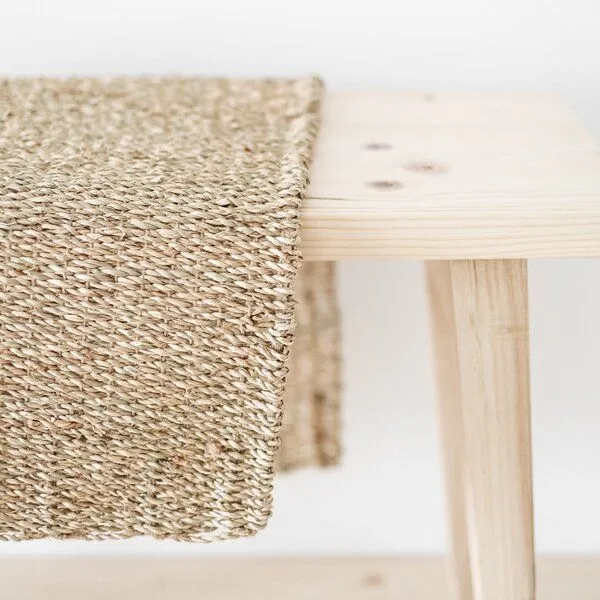 atisan atisan Kleiner Teppich Desa aus Seegras – Produktbild 1 von 2
