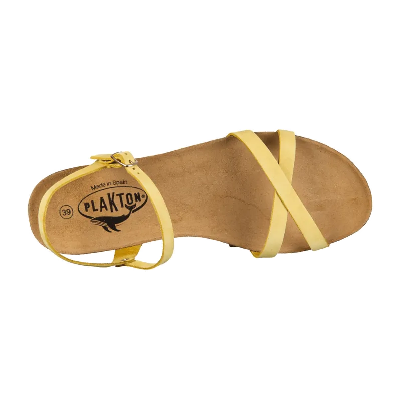 Plakton Plakton Mam Date 575029 amarillo amarillo Nobuck für Damen, Gelb, – Produktbild 4 von 5