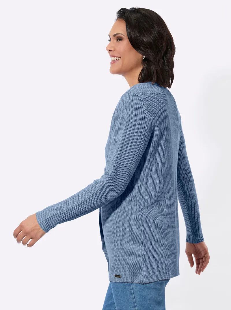 Witt Longstrickjacke, Bleu, – Produktbild 2 von 2