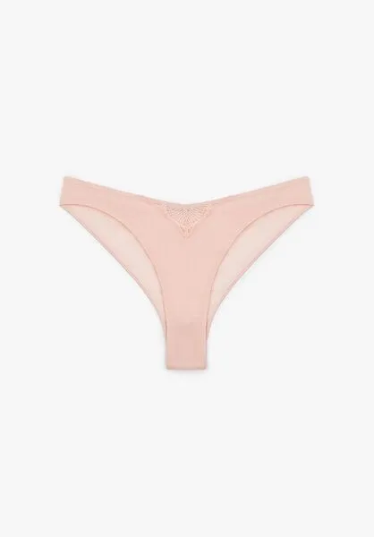 Lovjoi Lovjoi Slip BABIANA mit feiner Spitze, Rose (pink), – Produktbild 1 von 1