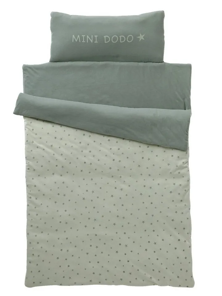 Vertbaudet Vertbaudet Kinderschlafsack Kinder All-in-One-Schlafsack MINIDODO, Grün, – Produktbild 1 von 3
