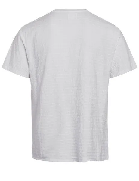 Klitmøller Collective Klitmøller Collective Strukturiertes T-Shirt Lauge, White, – Produktbild 2 von 4
