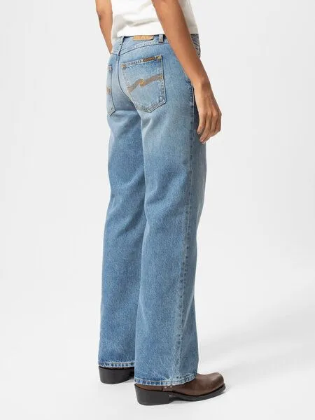 Nudie Jeans Nudie Jeans Jeans Wide Heidi Worn Treasure – Produktbild 2 von 4