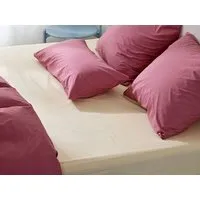 Yumeko Spannbettlaken "Yumeko" aus Perkal-Baumwolle, Butter glow, – Produktbild 1 von 1
