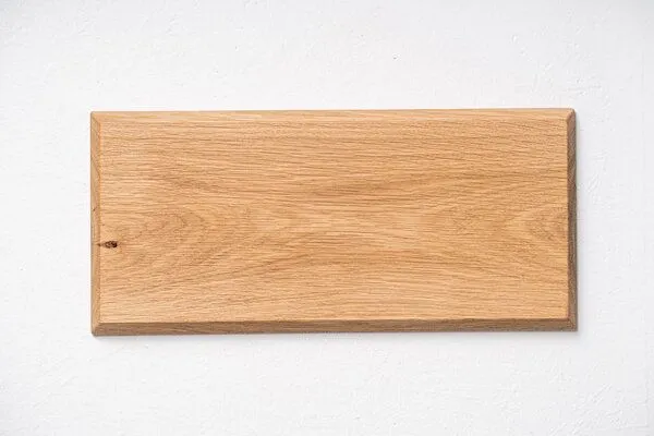 kleiderleiter_de kleiderleiter_de Schneidebrett HANA, Küchenbrett mit Schweizer Kante aus massiver Eiche, Brown, – Produktbild 4 von 8