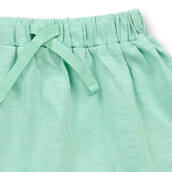 Sense Organics Sense Organics Baby Shorts, Modell MAGESH, Minzgrün, – Produktbild 3 von 4