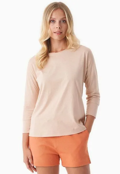 ORGANICATION ORGANICATION 3/4-Arm-Shirt aus TENCEL Modal und Bio-Baumwolle, Soft beige, – Produktbild 1 von 4