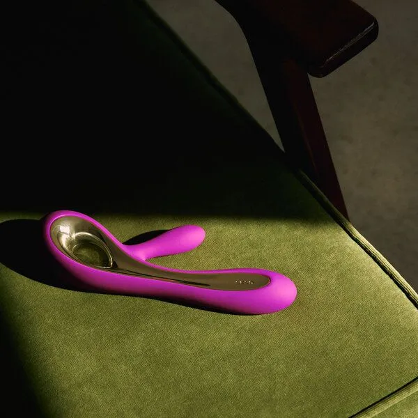 LELO G-Punkt- und Klitorisvibrator (Rabbit-Vibrator) - LELO SORAYA 2, Tiefes rosa, – Produktbild 4 von 4