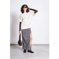 JAN N JUNE JAN 'N JUNE Damen vegan Maxirock Lusta Leo Druck – Produktbild 1 von 1