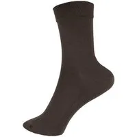 grödo Grödo Damen Socken uni Bio Baumwolle Elasthan, Schokolade, – Produktbild 1 von 1