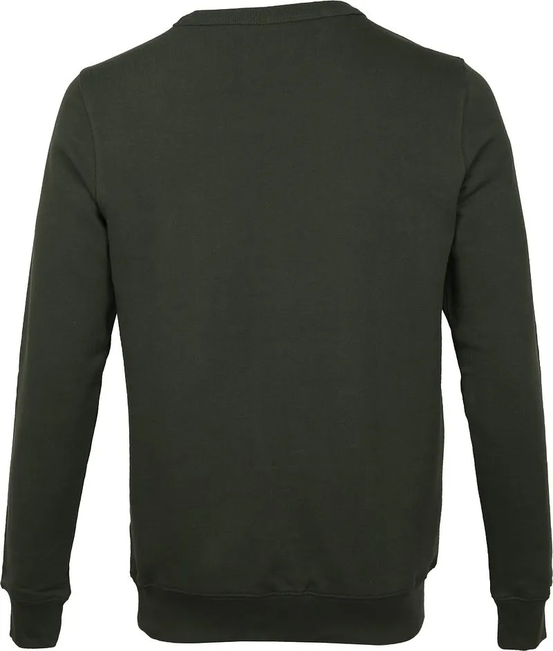 KnowledgeCotton Apparel KnowledgeCotton Apparel Pullover Elm Dunkelgrun - Größe XL, Grün, – Produktbild 1 von 3