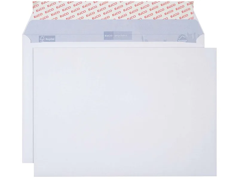Elco 10 Elco Proclima Briefumschläge DIN C4, mit Haftklebung, ohne Fenster – Produktbild 1 von 1