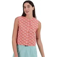 Brava Fabrics Brava Fabrics Bluse Asis Percales Daisy, Red, – Produktbild 1 von 1