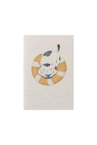 Tranquillo Tranquillo Notizbücher SPLASHY CATS 3er-Set, White, – Produktbild 4 von 4