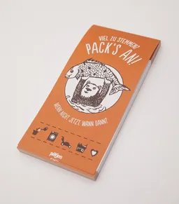 päfjes päfjes Viel zu Stemmen? Pack’s an! - Notizblock mit Bär&Fisch - 100 Seiten – Produktbild 1 von 1