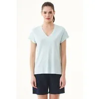 ORGANICATION ORGANICATION T-Shirt aus TENCEL Modal und Bio-Baumwolle, Blau(pale blue), – Produktbild 1 von 1