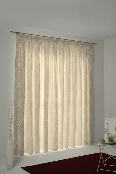 Nature by Adam Nature by Adam Vorhang aus 100% Bio-Baumwolle - Made in Germany - Casket Valdelana light, Beige, – Produktbild 5 von 6