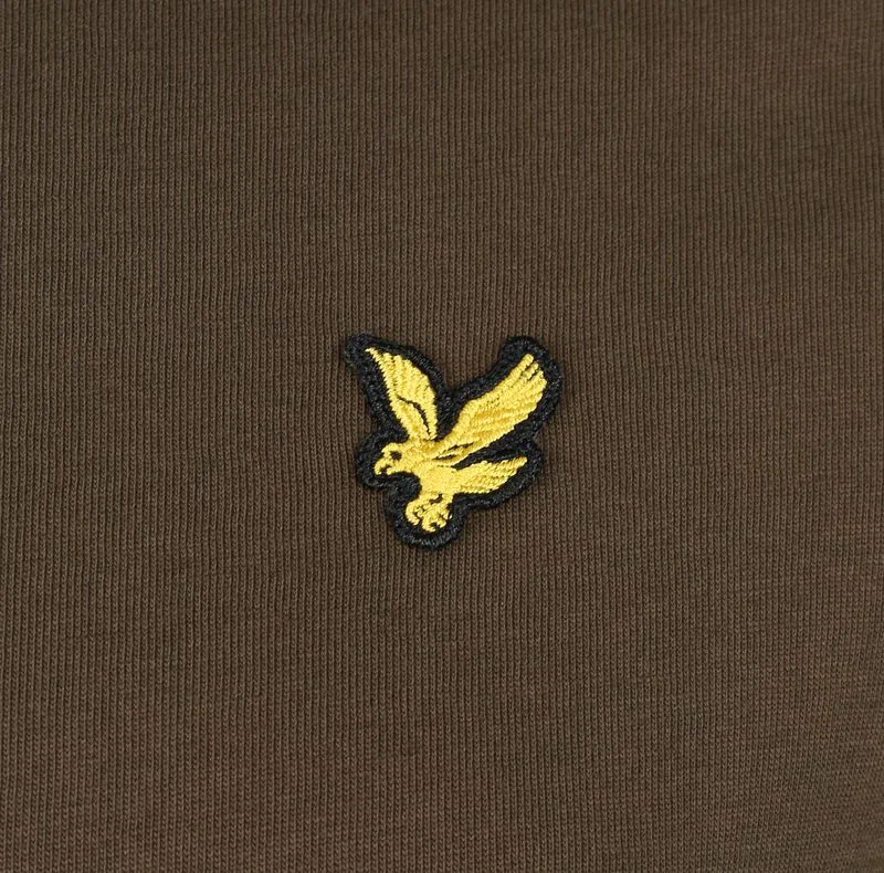 Lyle and Scott Lyle and Scott T-shirt Olive - Größe S, Dunkelgrün, – Produktbild 5 von 5
