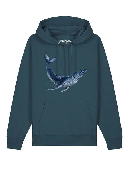 watapparel watapparel Hoodie Unisex Wal, Stargazer, – Produktbild 2 von 4