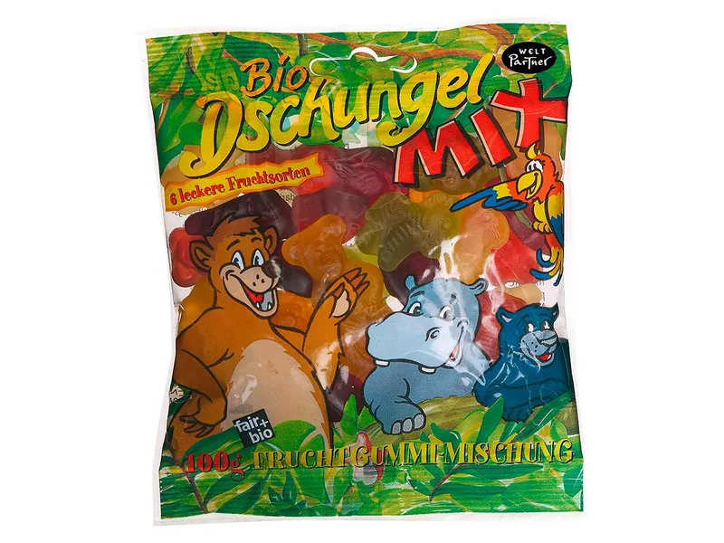 weltPartner WeltPartner Bio-Fruchtgummi "Dschungel-Mix" 100 g – Produktbild 1 von 1