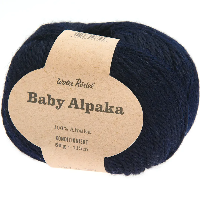 Wolle Rödel Wolle Rödel Baby Alpaka Marine, Marine, – Produktbild 1 von 1
