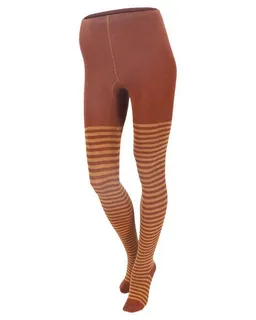 grödo grödo Damen Strumpfhose Ringel Bio Baumwolle Elasthan – Produktbild 1 von 1