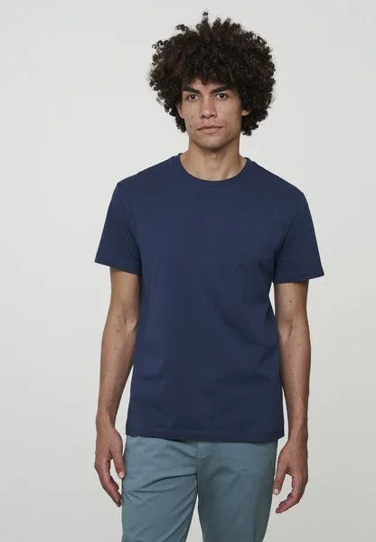 recolution Herren T-Shirt aus Bio-Baumwolle - AGAVE - recolution, Dark navy (blau), – Produktbild 1 von 5