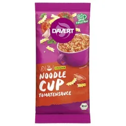 Davert Davert Noodle-Cup mit Tomatensauce – Produktbild 2 von 2