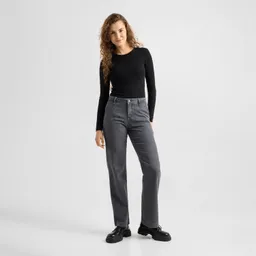DAWN COSMA Flared Soft Denim - Chino - Warm Grey - Warm Grey / 32 / 29 – Produktbild 1 von 1