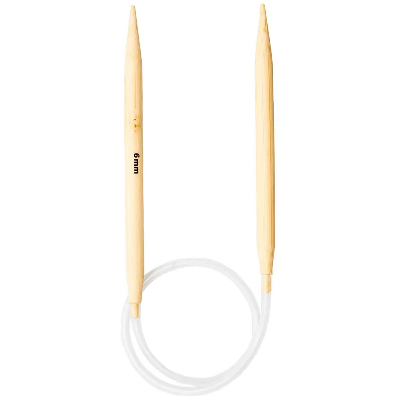 Rico Design Rico Design Rundstricknadel Bambus, 40cm/6mm 6,0 – Produktbild 1 von 1