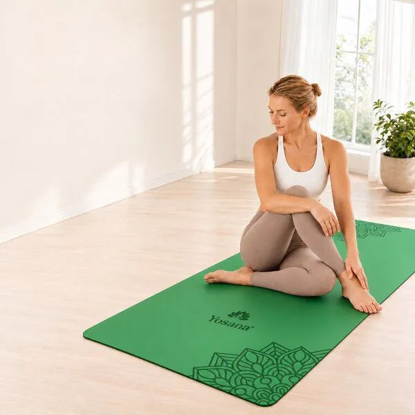Yosana Yosana Yogamatten Starter Set 4-Teilig, Grün, – Produktbild 8 von 8