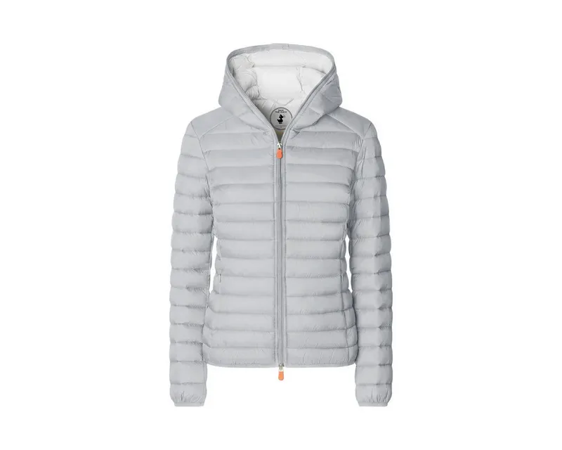 Save The Duck Save The Duck Steppjacke Daisy Damen Winterjacke, Übergangsjacke, Windjacke, Outdoorjacke, Mantel, Grau, – Produktbild 1 von 3