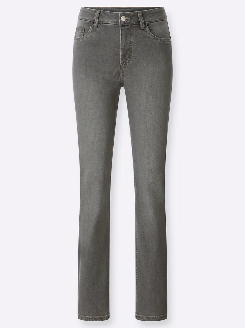 Witt Push-up-Jeans stone-grey-denim, Stone-grey-denim, – Produktbild 1 von 2