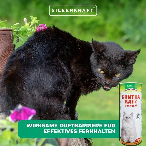 Silberkraft Silberkraft Contra Katzen-Granulat: Effektiver Schutz vor Katzen, Hunde und Kaninchen rund um dein Haus – Produktbild 3 von 4