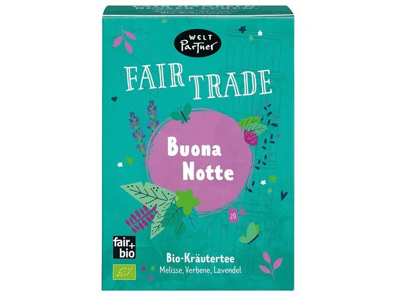weltPartner WeltPartner Bio-Kräutertee 'Buona Notte', 20 Stk. – Produktbild 1 von 1