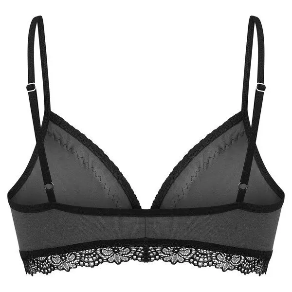 Frija Omina Frija Omina Bio BH Spitze dunkel, Anthrazit, – Produktbild 2 von 4